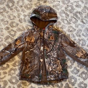 Kids XXS Carhartt RealTree Fleece Jacket